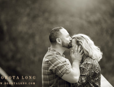 Wedding photographer in Bethel :: Engagement session in fall